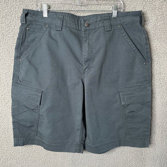 Duluth Duluthflex Dry On The Fly Cargo Shorts Mens 38 Relaxed Fire Hose Utility - Picture 1 of 12